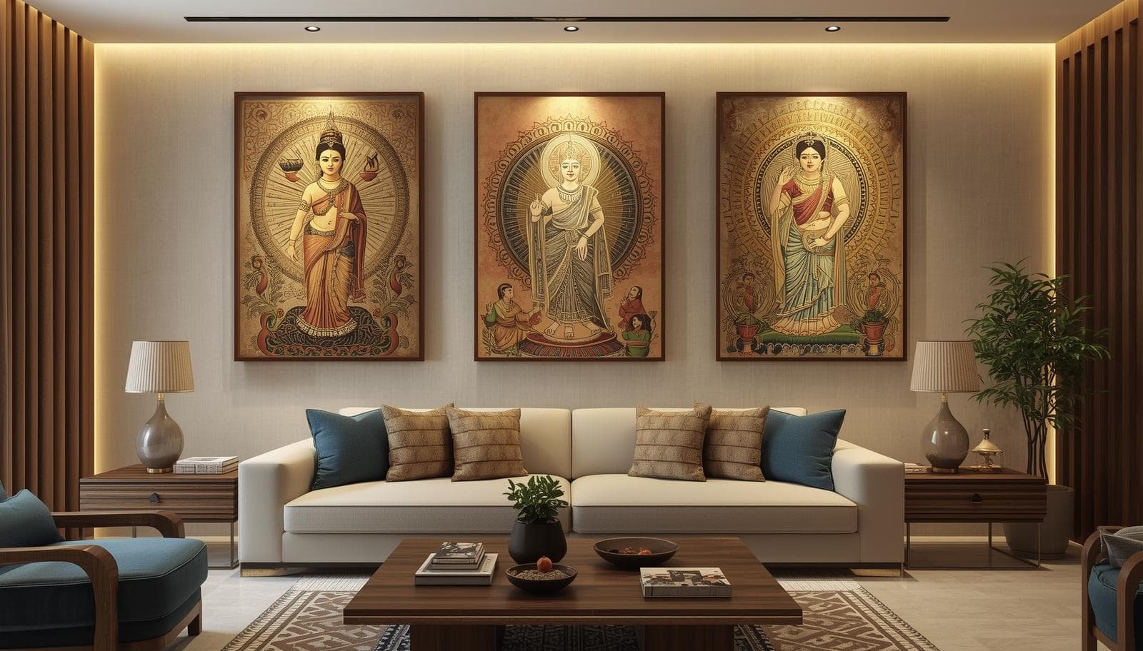 Artisan painting Patachitra banner