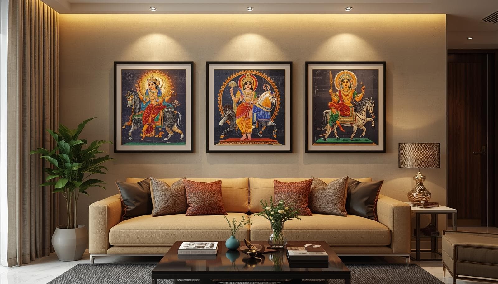 Premium Patachitra artwork banner